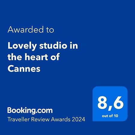 Lovely Studio In The Heart Of Cannes Exteriör bild
