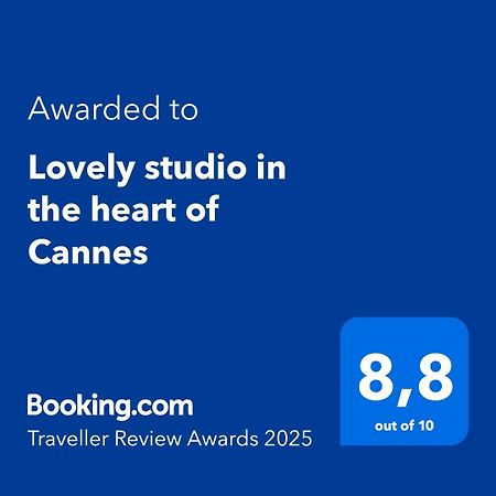 Lovely Studio In The Heart Of Cannes Exteriör bild