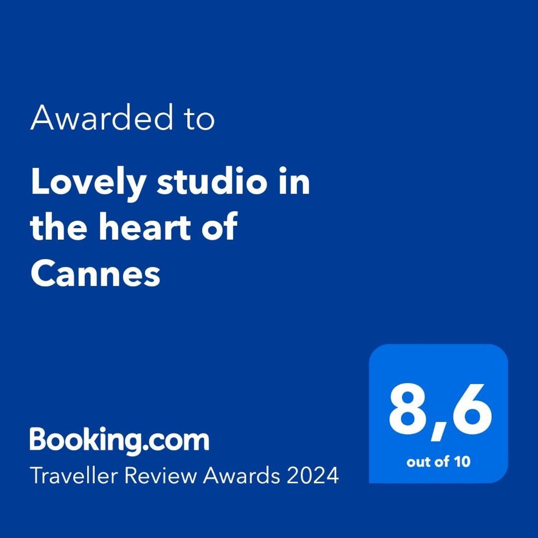 Lovely Studio In The Heart Of Cannes Exteriör bild